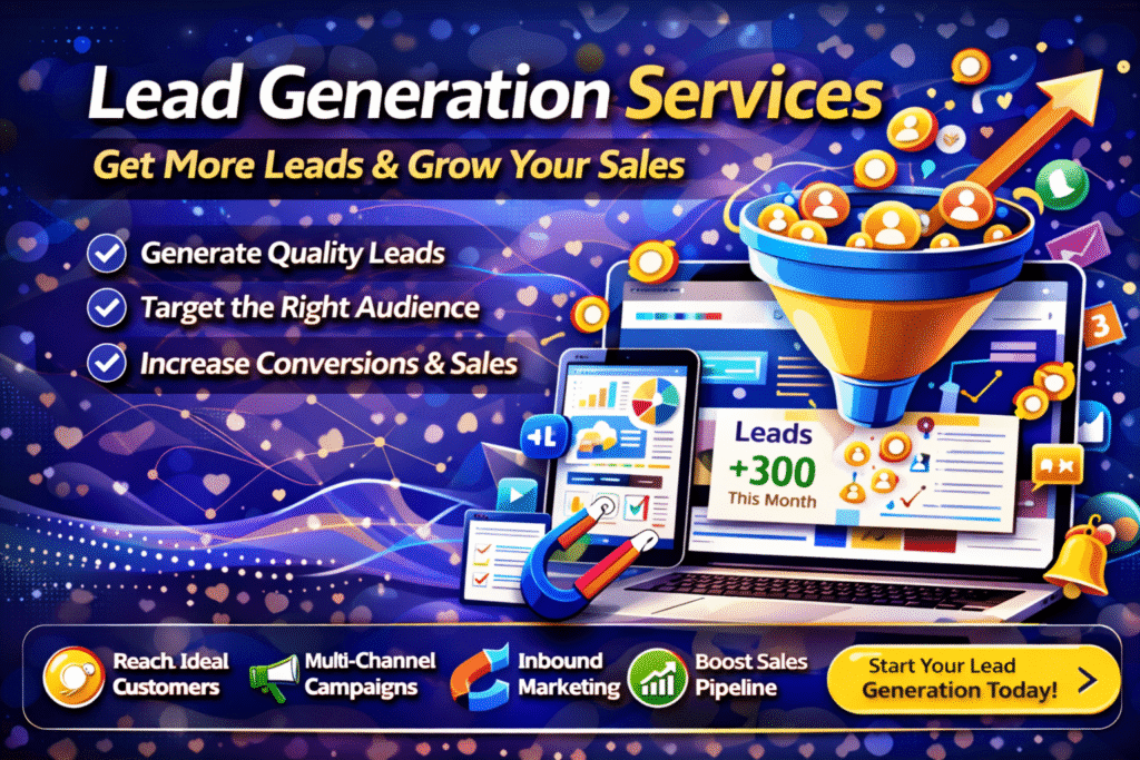 Lead generation services in Vijayawada to generate quality leads, increase conversions, and boost sales using digital marketing strategies.